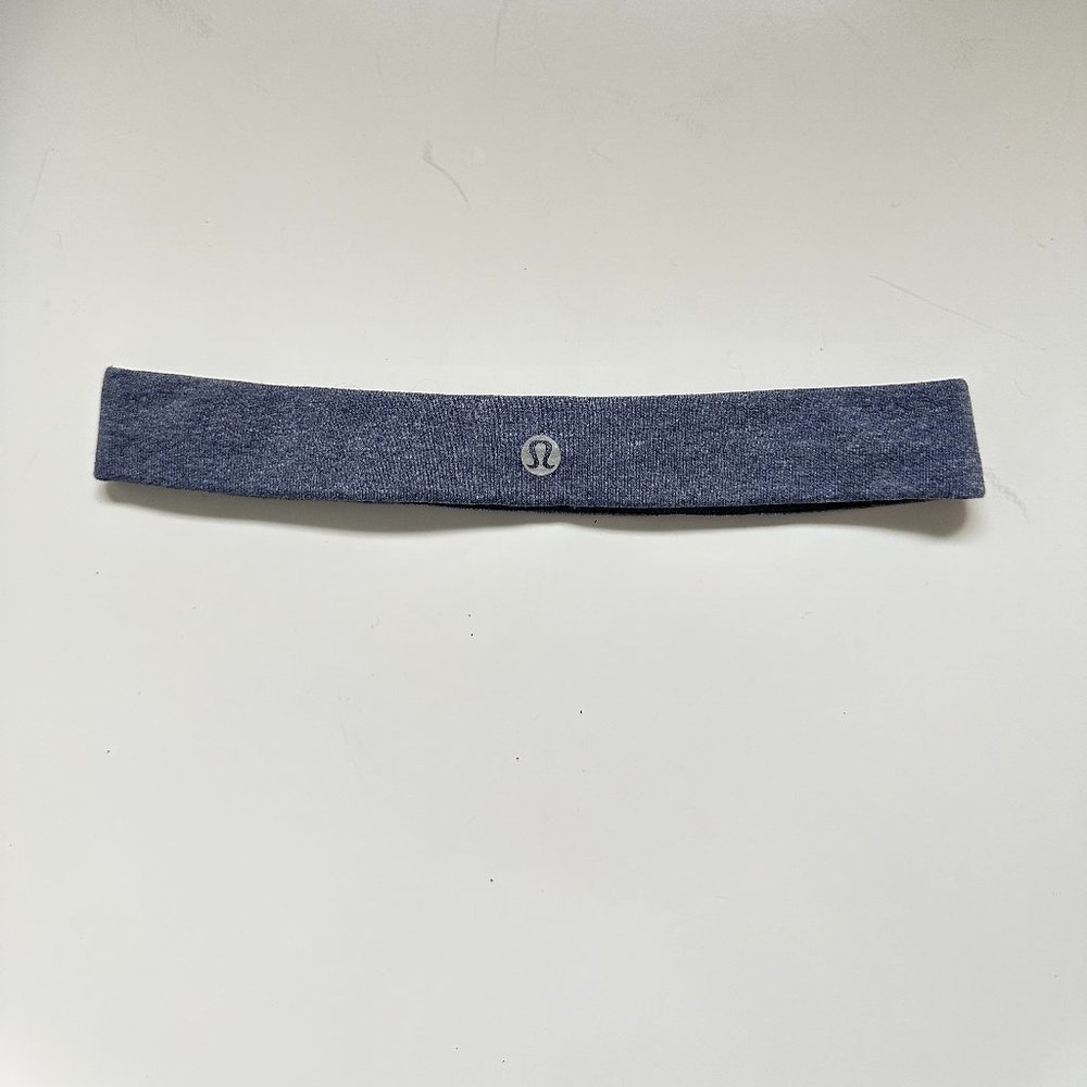 Blue Lululemon Thin Headband